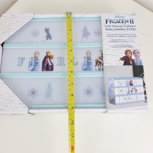 FROZEN 2 Disney led message lightbox 90 cards - Picture 13 of 13